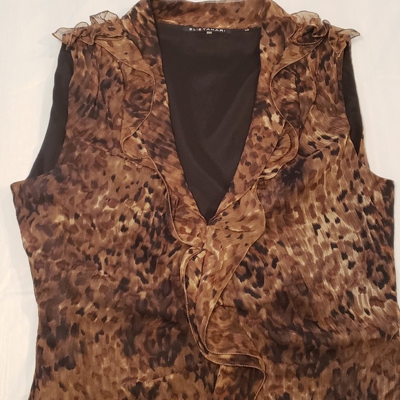Elie Tahari Silk Blouse - Picture 2 of 4
